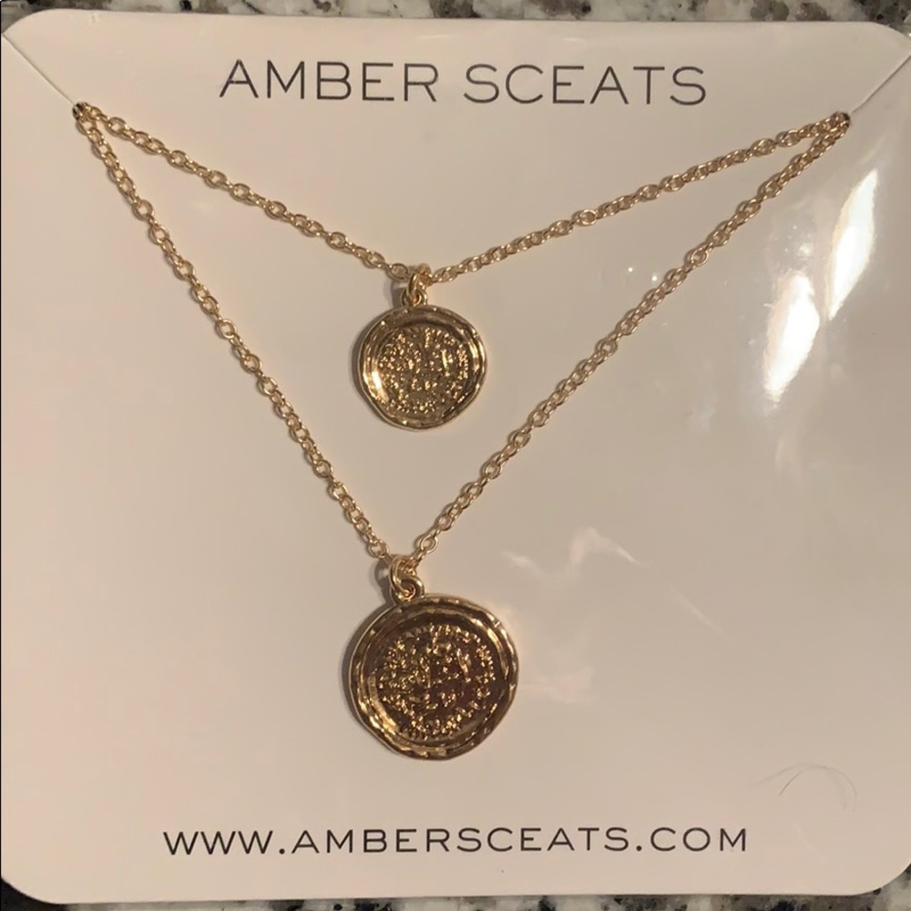 Amber Sceats Coin necklace